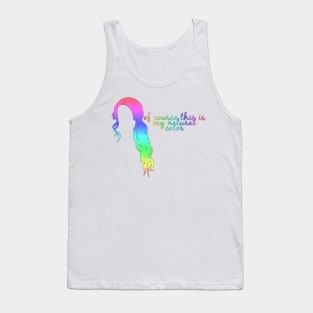 Rainbow Hair Don't Care Tank Top